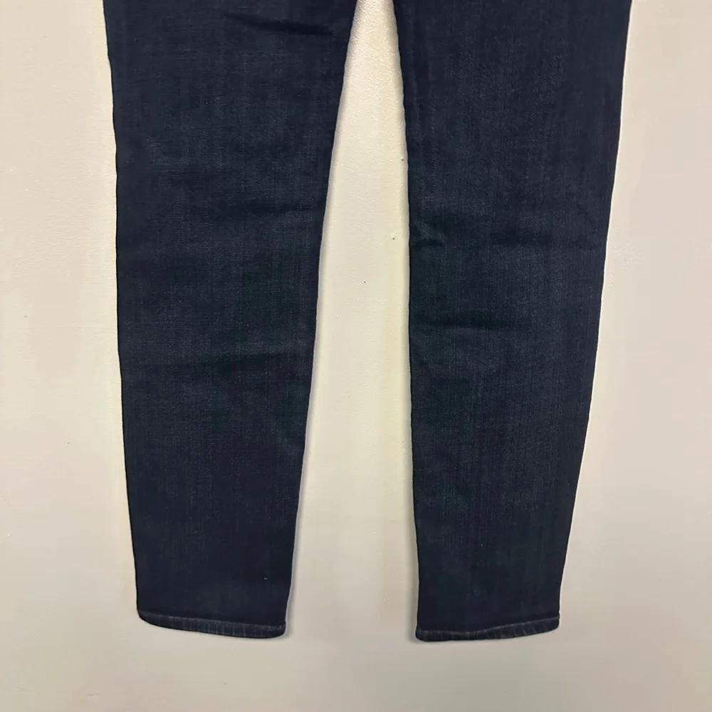 Womens Lucky Brand Hayden Skinny jeans mid-rise Size 4/27 dark Blue wash 31x30